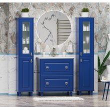 Мебель для ванной Misty Версаль 80 синяя
