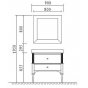 Мебель для ванной Nautico Prestige Opera BDF-A2033