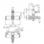 Смеситель для душа Nicolazzi Termostatico 4917BZ78