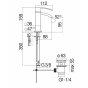 Смеситель для биде Nobili Ray RY00119/1CR