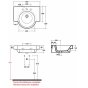 Раковина Olympia Tutto Evo TUT4165101