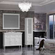 Мебель для ванной Опадирис Кантара 105 белая матов...