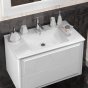 Мебель для ванной Опадирис Луиджи 90 белая матовая