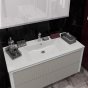 Мебель для ванной Опадирис Рубинно 120 подвесная серая