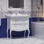 Мебель для ванной Опадирис Валери 85 белая матовая