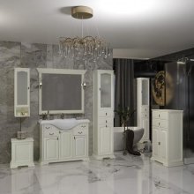 Мебель для ванной Опадирис Риспекто 100 слоновая кость