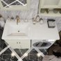 Мебель для ванной Опадирис Клио 56 слоновая кость