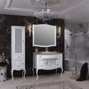 Мебель для ванной Опадирис Лаура 100 белая матовая...