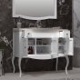 Мебель для ванной Опадирис Лаура 100 белая матовая со столешницей