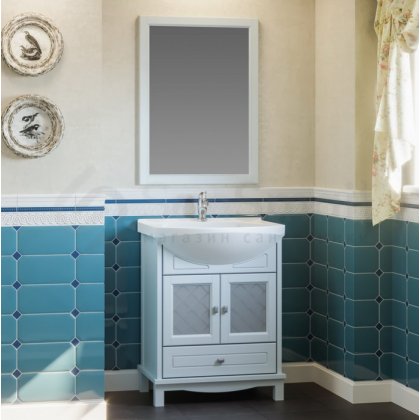 Мебель для ванной Опадирис Омега 65 голубая