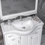 Мебель для ванной Опадирис Риспекто 100 белая матовая