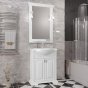 Мебель для ванной Опадирис Риспекто 65 белая матовая