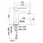 Смеситель для раковины Paffoni Elle EL071CR