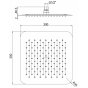 Верхний душ Paini 50CR759UPQ30E