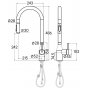 Смеситель для кухни Paulmark Universal Un213880-CR