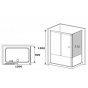 Шторка на ванну RGW Screens SC-82 150x80 стекло прозрачное