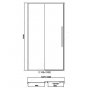 Душевая дверь RGW Stilvoll SV-12 110 см