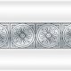 Декоративная отделка Византия для направляющего профиля душевой кабины, хром ++7 997 руб