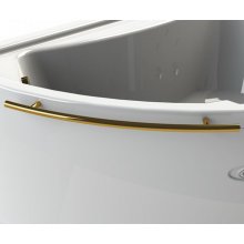 Полотенцедержатель радиальный для ванны Радомир золото