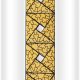 Декоративная вертикальная вставка "Арт-мозаика" №2 на фронтальную панель, золото ++2 372 руб