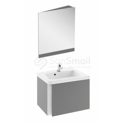Мебель для ванной Ravak SD 10° 65R серый глянец