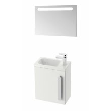 Мебель для ванной Ravak SD Chrome 400L белый глянец