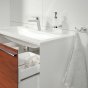 Мебель для ванной Ravak SD Clear 1000 белый/вишня