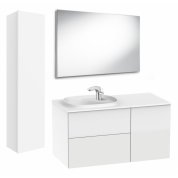 Мебель для ванной Roca Beyond Unik 100 белый глянец