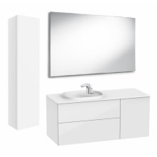 Мебель для ванной Roca Beyond Unik 120 белый глянец