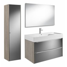 Мебель для ванной Roca Beyond Inspira Unik 100 городской дуб с зеркалом