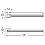 Держатель для полотенца двойной Roca Victoria хром