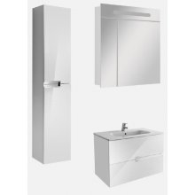 Мебель для ванной Roca Victoria Nord Ice Edition 80 белый глянец 2 ящика