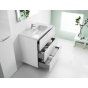 Мебель для ванной Roca Victoria Nord Ice Edition 80 белый глянец 3 ящика