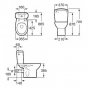 Унитаз Roca Victoria 34239A000+34139Z000