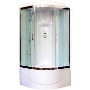 Душевая кабина Royal Bath RB 100BK6-WT-CH 100x100