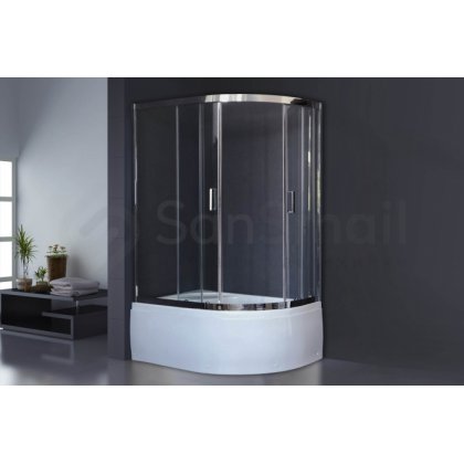 Душевой уголок Royal Bath RB8120BK-T-CH 120x80