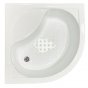 Душевой уголок Royal Bath RB90BK-T-BL 90x90