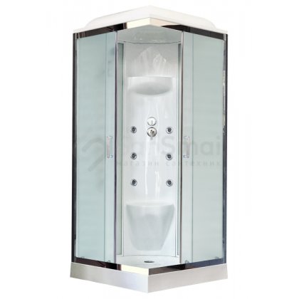 Душевая кабина Royal Bath RB 80HP7-WC-CH 80x80