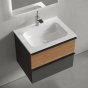 Мебель для ванной Sancos Delta 60 дуб/графит