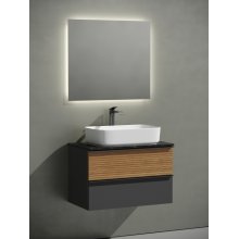 Мебель для ванной со столешницей Sancos Delta 80 DL80GR+TT80A1X+CN5021