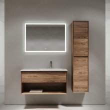 Мебель для ванной Sancos Marmi 1.0 100 дуб чарльстон правая