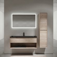 Мебель для ванной Sancos Marmi 1.0 120 дуб галифакс CN7017MB Black