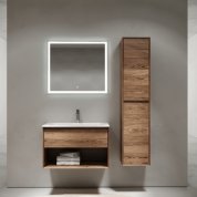 Мебель для ванной Sancos Marmi 1.0 80 дуб чарльсто...