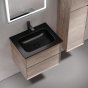 Мебель для ванной Sancos Marmi 2.0 60 дуб галифакс Black