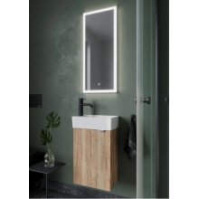 Мебель для ванной Sancos Mini L 35 дуб галифакс натуральный
