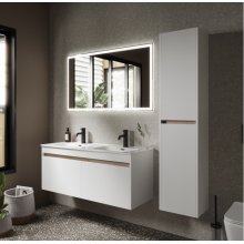 Мебель для ванной Sancos Smart 120-2 белая