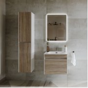 Мебель для ванной Sancos Smart 60 дуб бардолино/белая