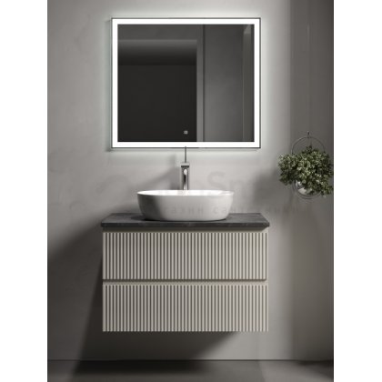 Мебель для ванной со столешницей Sancos Snob R 80 SNR80CE+TT80A1X+CN5010