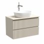 Мебель для ванной со столешницей Sancos Snob R 80 SNR80CE+TT80A2X+CN5010