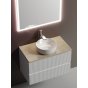 Мебель для ванной со столешницей Sancos Snob T 80 SNT80W+TT80A2X+CN6005